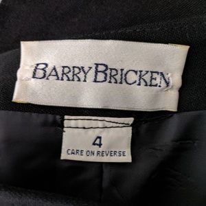 Barry Bricken 100% Wool Skirt